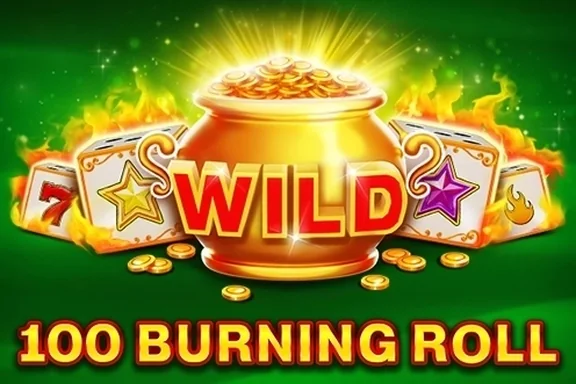 Capa do slot 100 Burning Roll