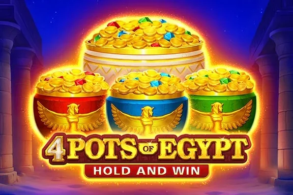 Capa do slot 4 Pots of Egypt