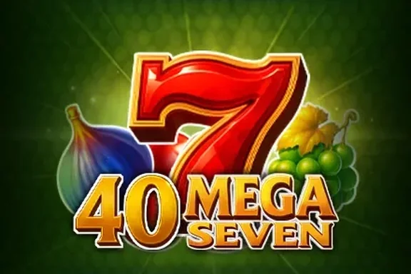Capa do slot 40 Mega Seven