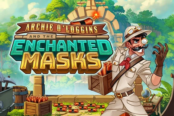 Capa do slot Archie O'Loggins and the Enchanted Masks