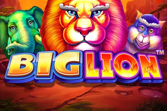 Capa do slot Big Lion