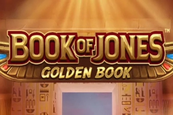 Capa do slot Book of Jones Golden Book